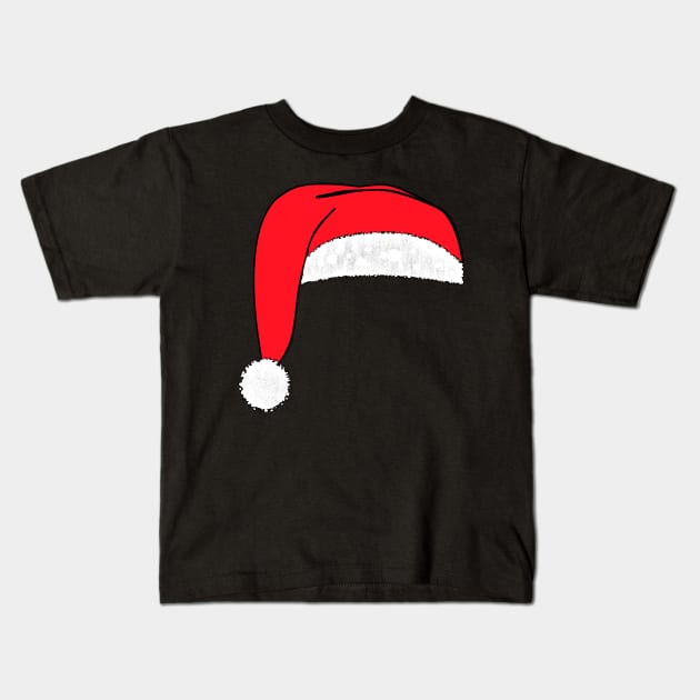 The stocking cap of Santa Kids T-Shirt by zmanja